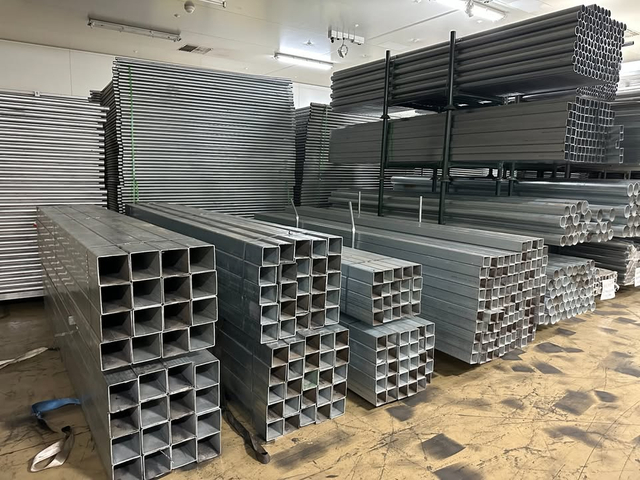 Galvanised Steel Square Tube/Fencing Post 3m* 50mm*50mm, 2mm
