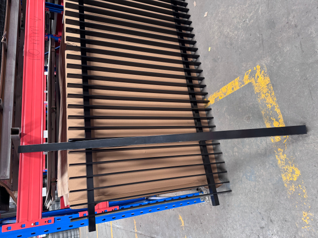 Aluminium Blade Fencing 1.2m x 2.4m $265/each