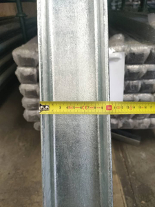 C Beam 5mm thick, 8.3kg/m, 100mm 2.4m $56