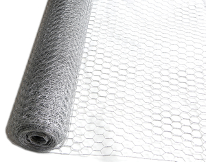 Chicken Mesh Chicken Wire Galvanised Wire Poultry Fencing Opening 25mmx 0.9mm