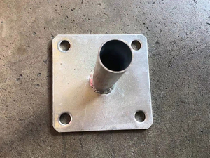 Code GPF32# GAL Round Post Flange